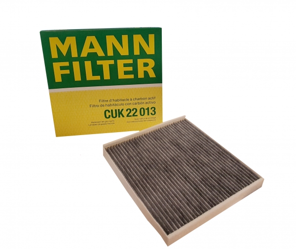 Original MANN Innenraumfilter Luftfilter Aktivkohle CUK22013 für Ford Transit